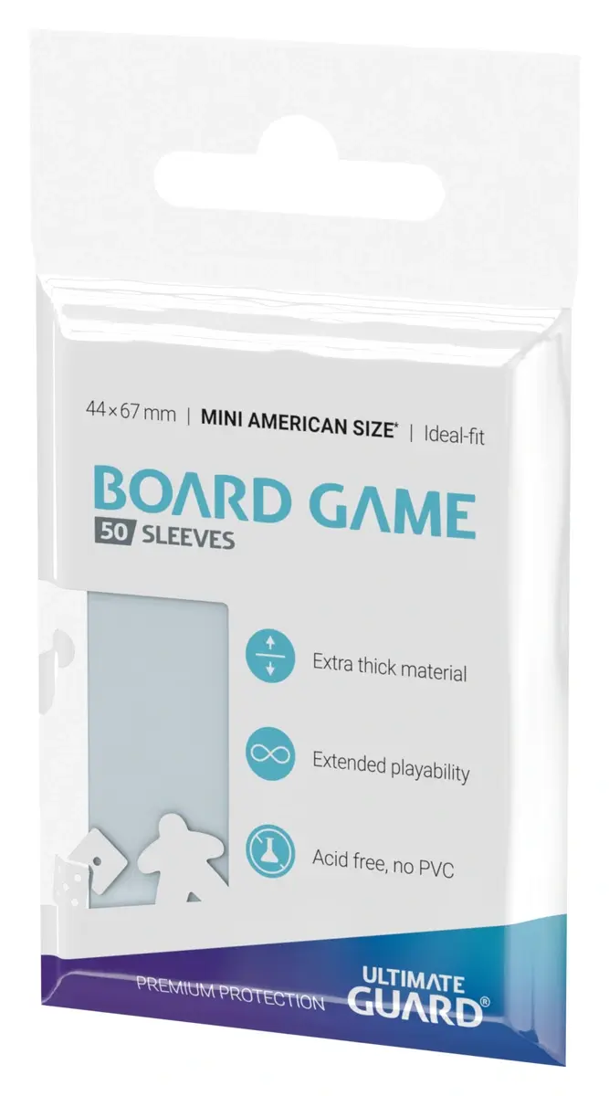 Ultimate Guard Board Game Sleeves Mini American