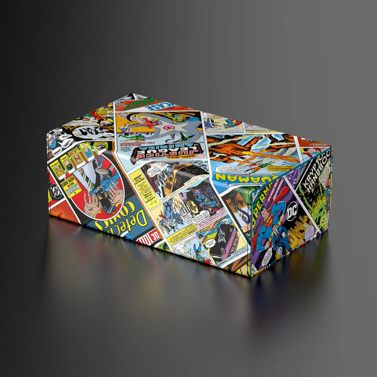 Squaroes Collectors Case DC Justice League mass storage deck box by Ultimate Guard