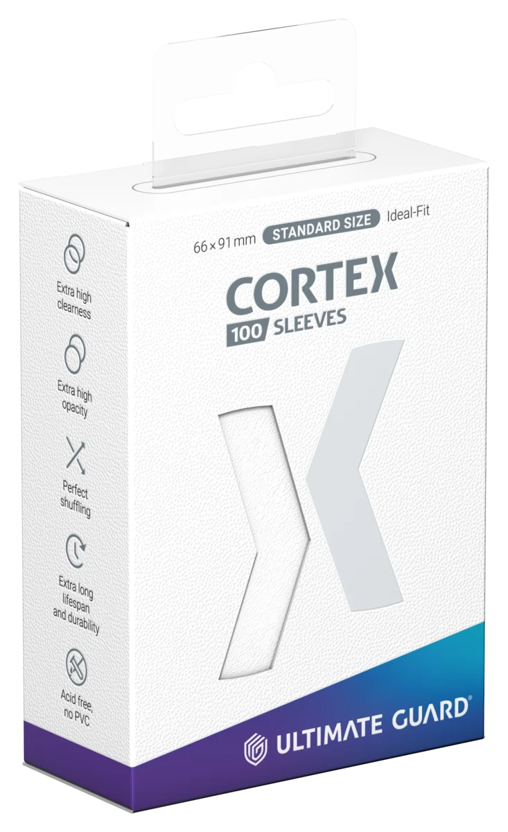 Ultimate Guard Cortex Sleeves Standard Size (100) - White