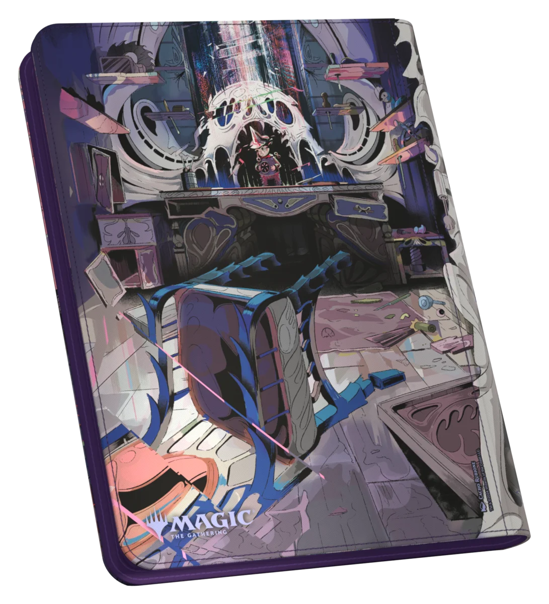Ultimate Guard Zipfolio 360 Xenoskin Magic: The Gathering "Duskmourn: House of Horror" - Porcelain Gallery