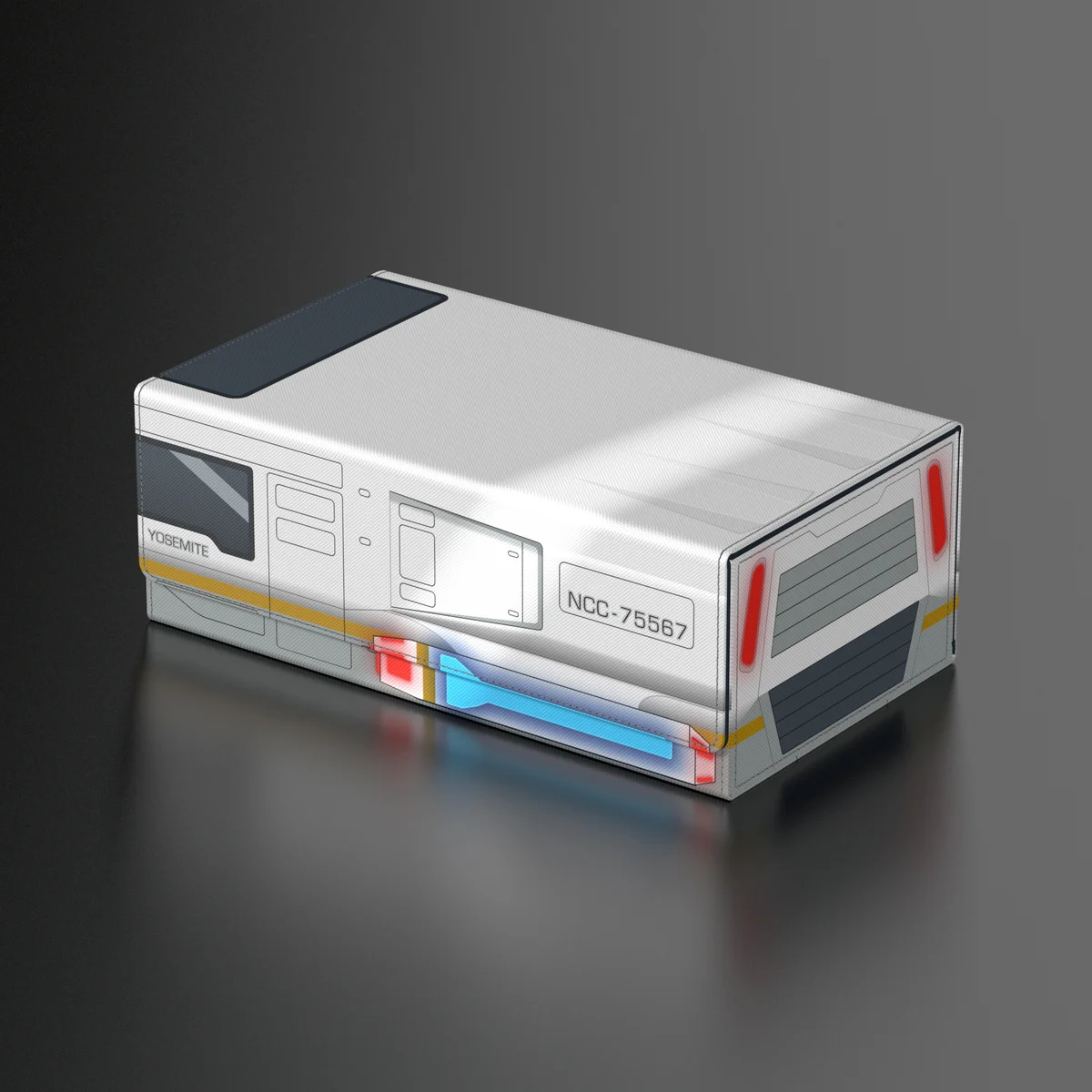 Squaroes Collectors Case 800 Star Trek: Lower Decks™ - Shuttlecraft Yosemite