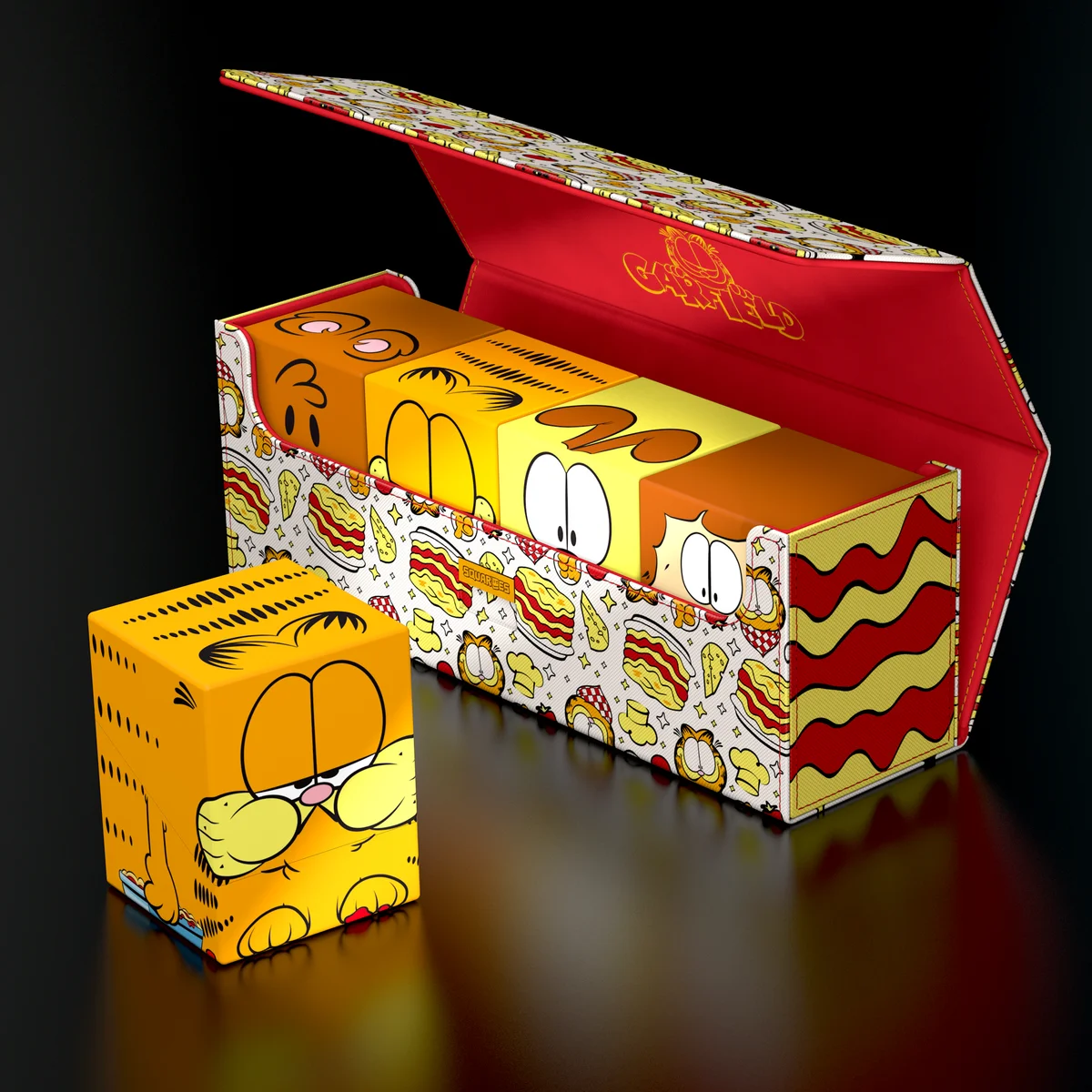 Squaroes Squaroe Garfield Collectors Case - Monday Survival Lasagna