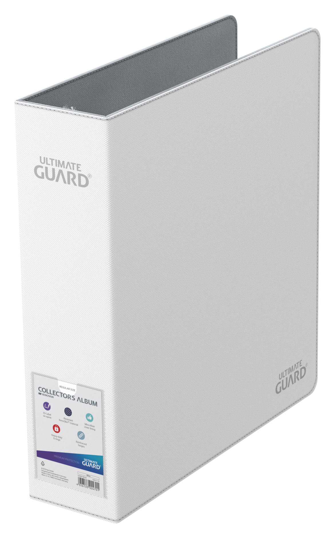 50 Pack Ultimate Guard Grey 18 Pocket Side Loading Pages Card Storage Binder Portfolio Pages 