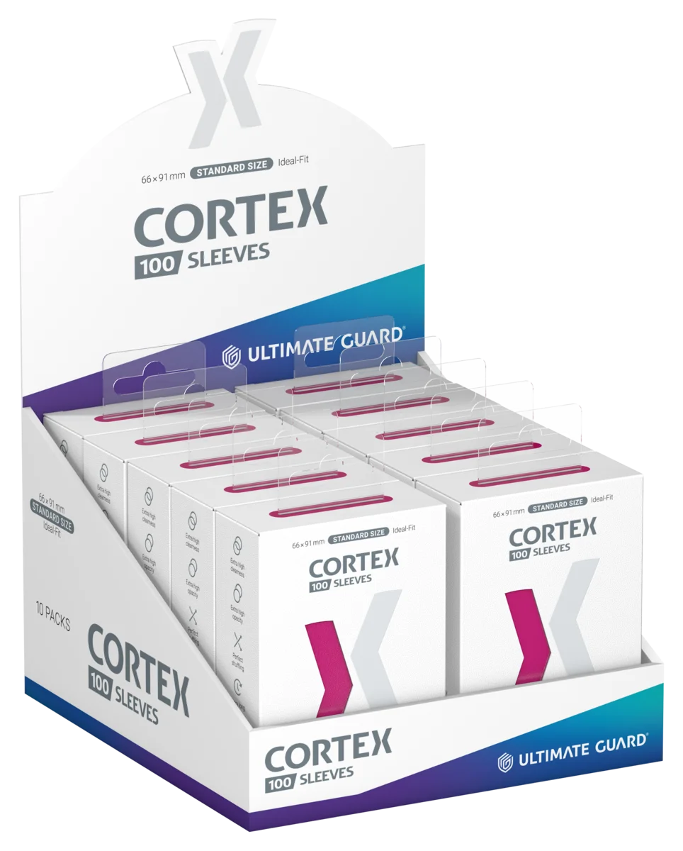 Ultimate Guard Cortex Sleeves Standard Size (100) - Pink