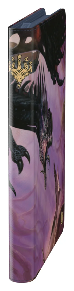 Ultimate Guard Zipfolio 360 18-Pocket Xenoskin trading card binder from Magic: The Gathering's Tarkir set