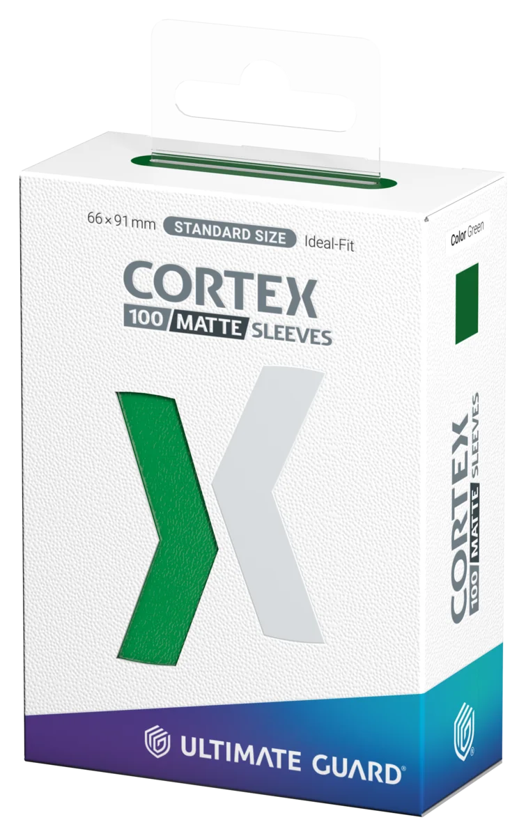 Ultimate Guard Cortex Sleeves Matte Standard Size (100) - Green