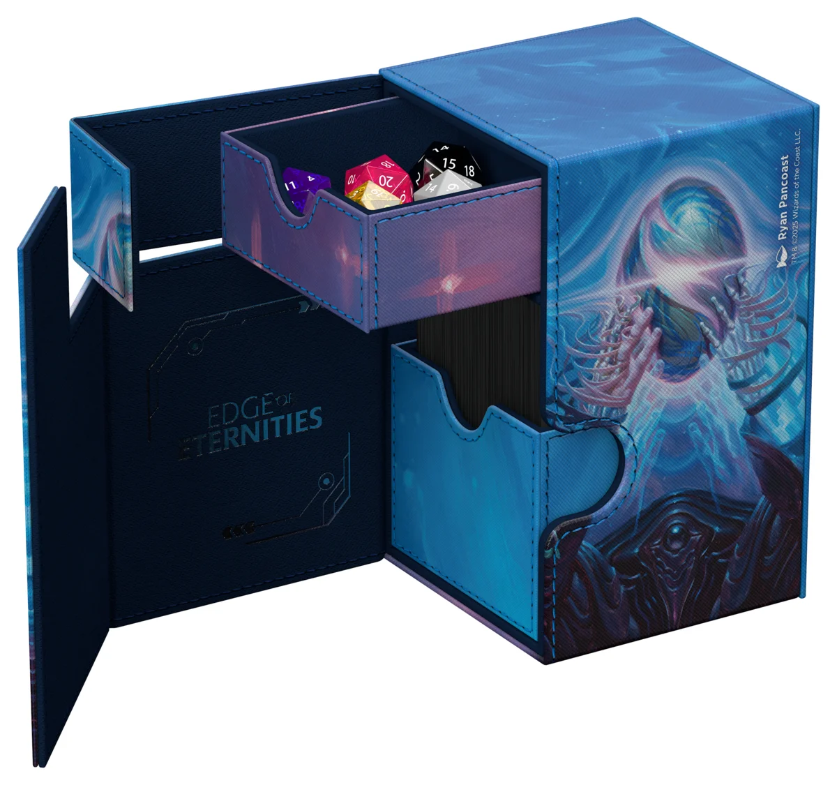 Ultimate Guard Flip'n'Tray 100+ Xenoskin Magic: The Gathering "Edge of Eternities" The Endstone