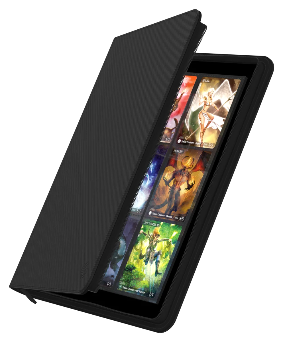Ultimate Guard Zipfolio 360 18-Pocket Xenoskin - Black