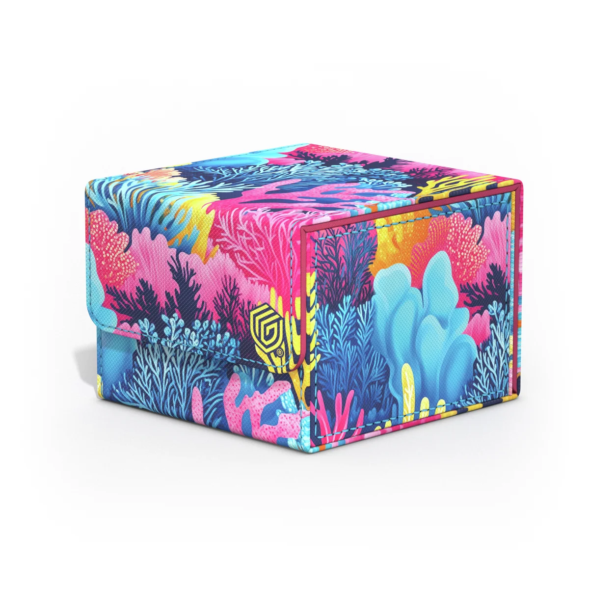 Ultimate Guard Sidewinder 133+ Coral Places Xenoskin deck box