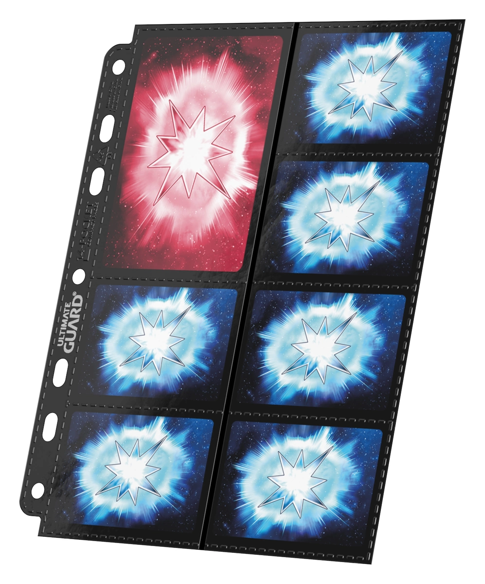 Ultimate Guard 14-Pocket Supreme Compact Pages Standard + Mini American for trading card binders