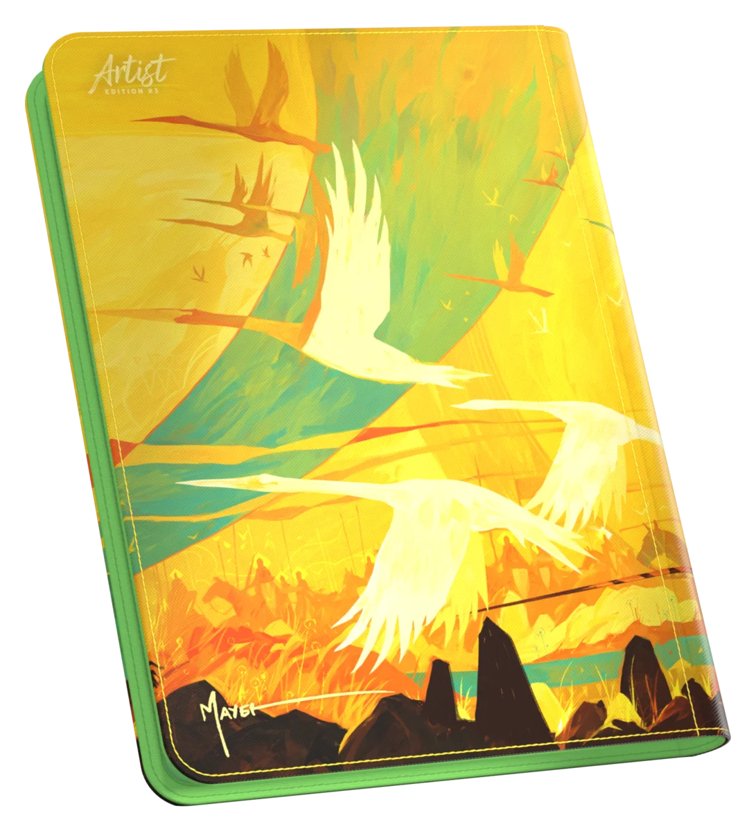 Ultimate Guard Zipfolio 360 Artist Edition #3 trading card binder by Dominik Mayer