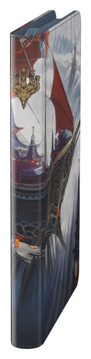 Ultimate Guard Zipfolio 360 18-Pocket Xenoskin trading card binder from Magic: The Gathering's Tarkir set