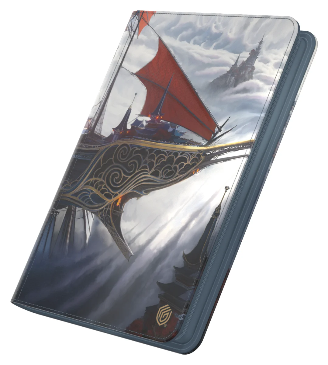 Ultimate Guard Zipfolio 360 18-Pocket Xenoskin trading card binder from Magic: The Gathering's Tarkir set