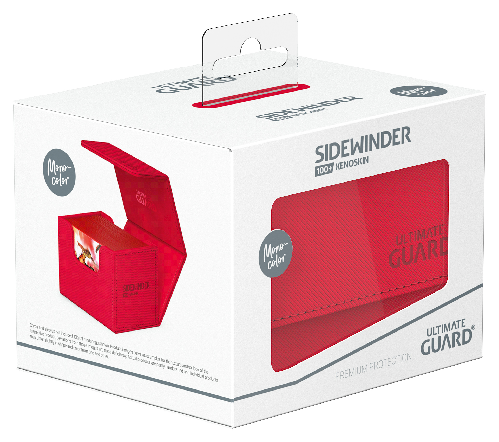 Ultimate Guard Card Deck Box Sidewinder 100+ Red Rot