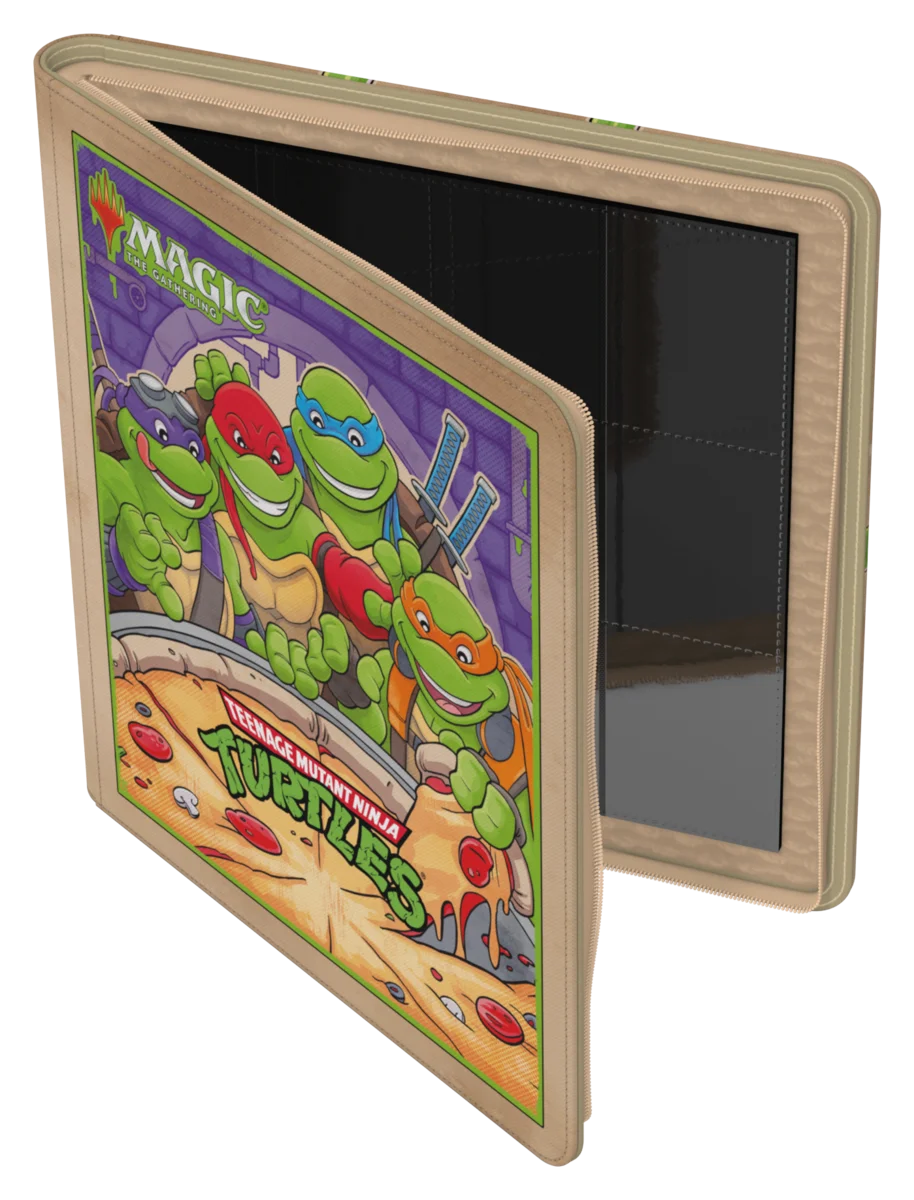 Ultimate Guard Zipfolio 480 Xenoskin Magic: The Gathering | Teenage Mutant Ninja Turtles - Pizza Box