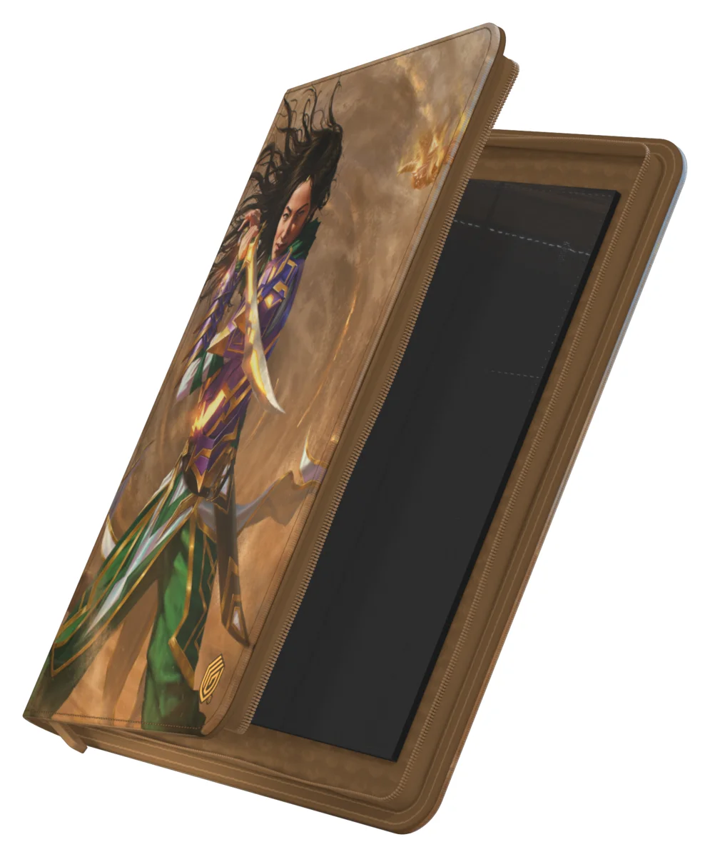 Ultimate Guard Zipfolio 360 18-Pocket Xenoskin trading card binder from Magic: The Gathering's Tarkir set