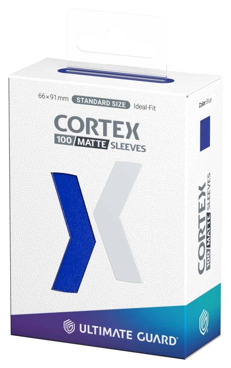 Ultimate Guard Cortex Sleeves Matte Standard Size (100) - Blue