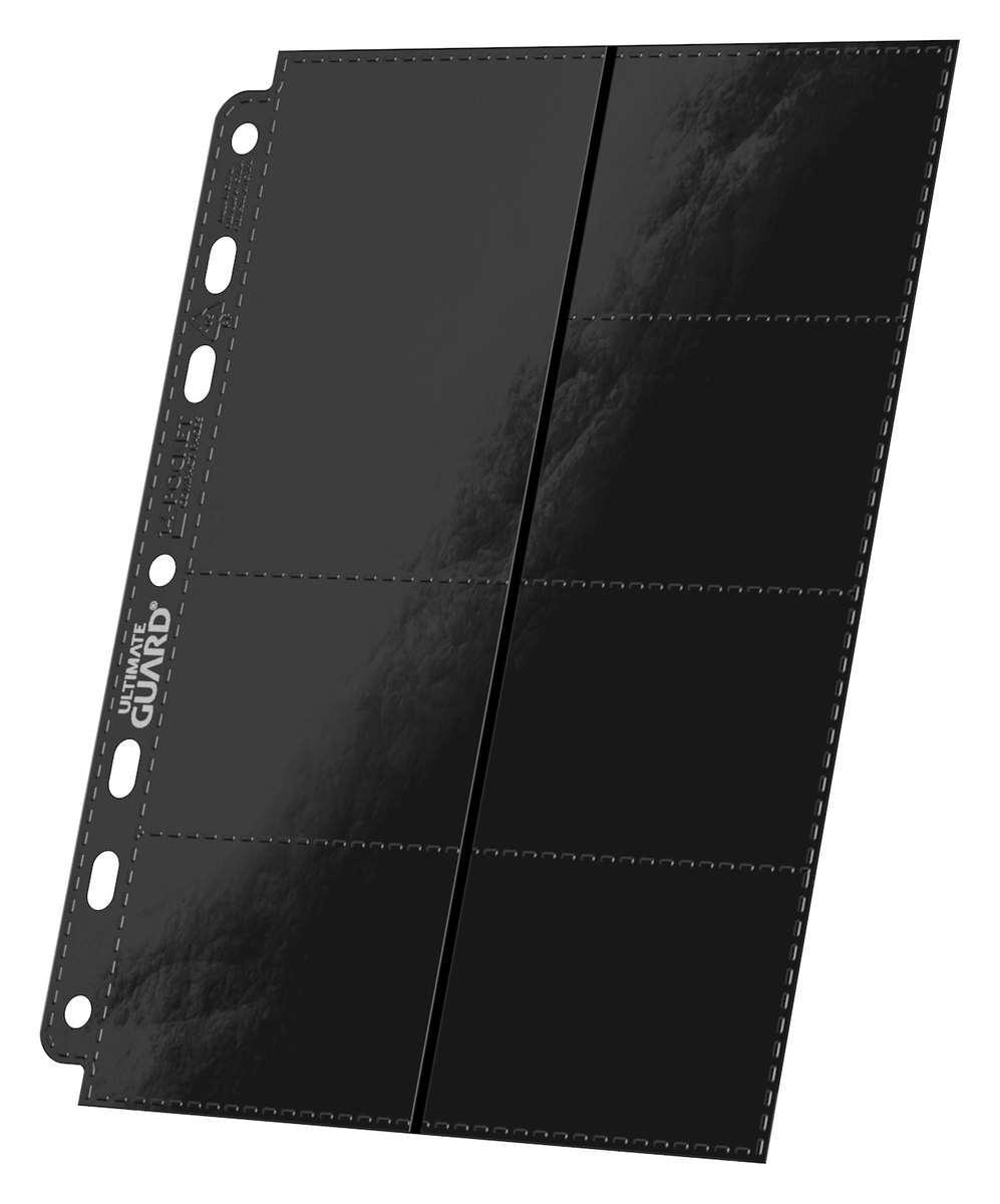 14-Pocket Supreme Compact Pages Standard + Mini American (10) - Black