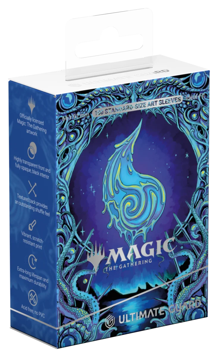 Ultimate Guard Art Sleeves Magic: The Gathering  "Mana Token" - Island