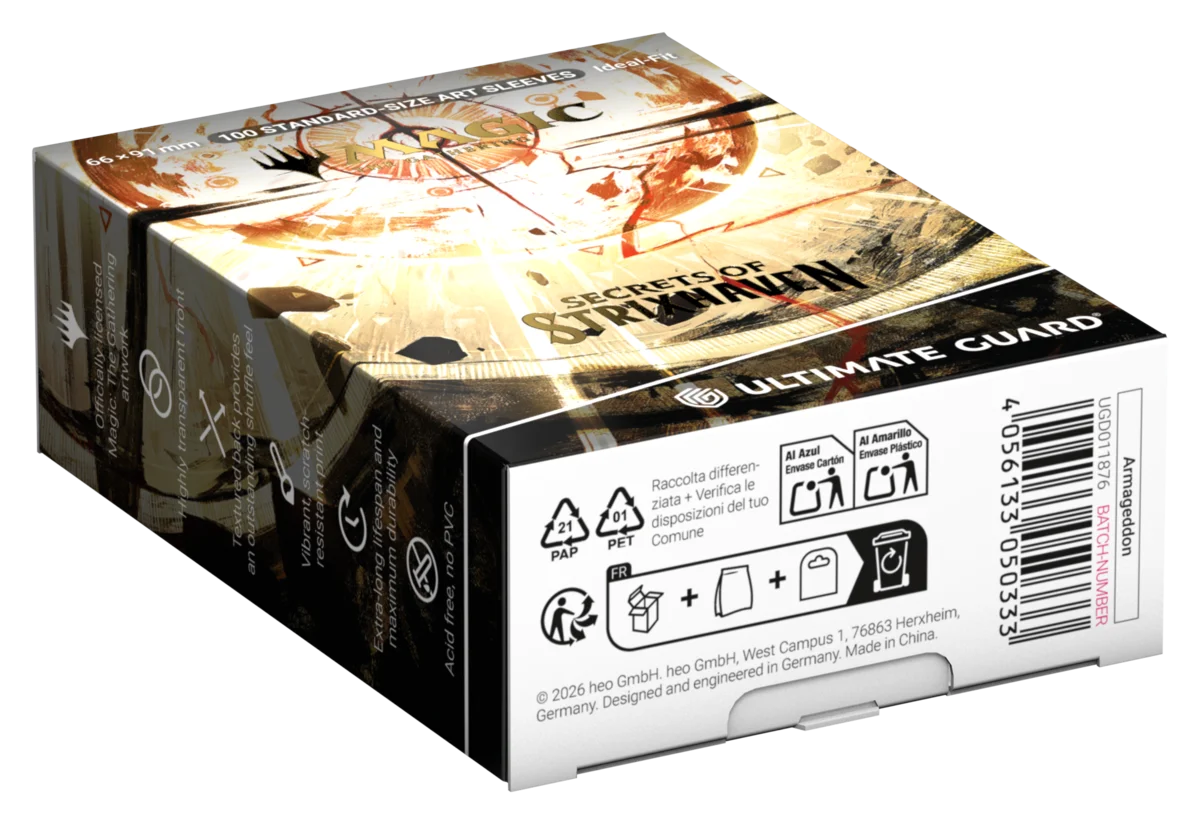 Ultimate Guard Art Sleeves Magic: The Gathering "Secrets of Strixhaven" - Armageddon