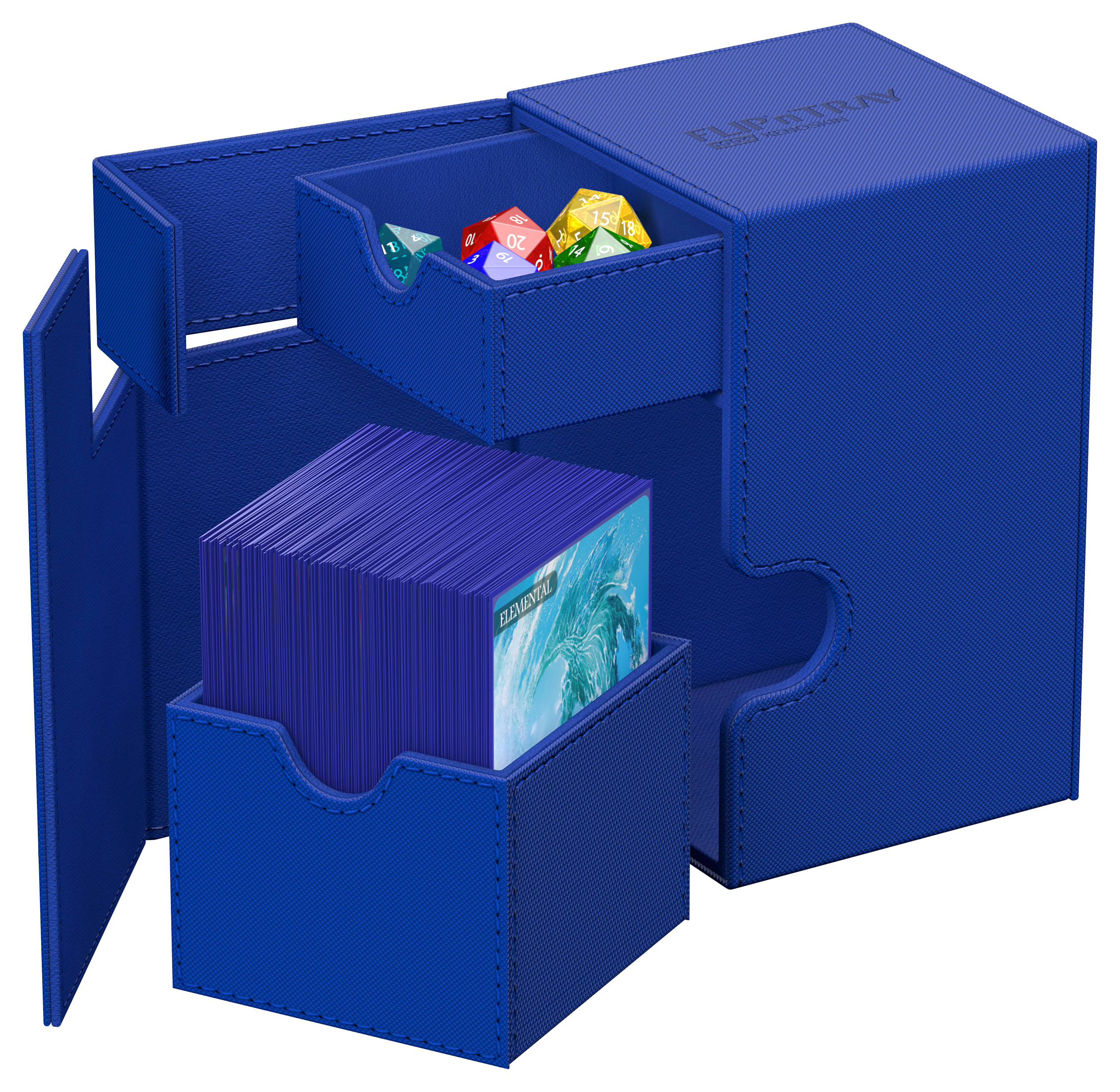 Ultimate Guard Card Deck Box Flip'n'Tray 100+ Blue Blau