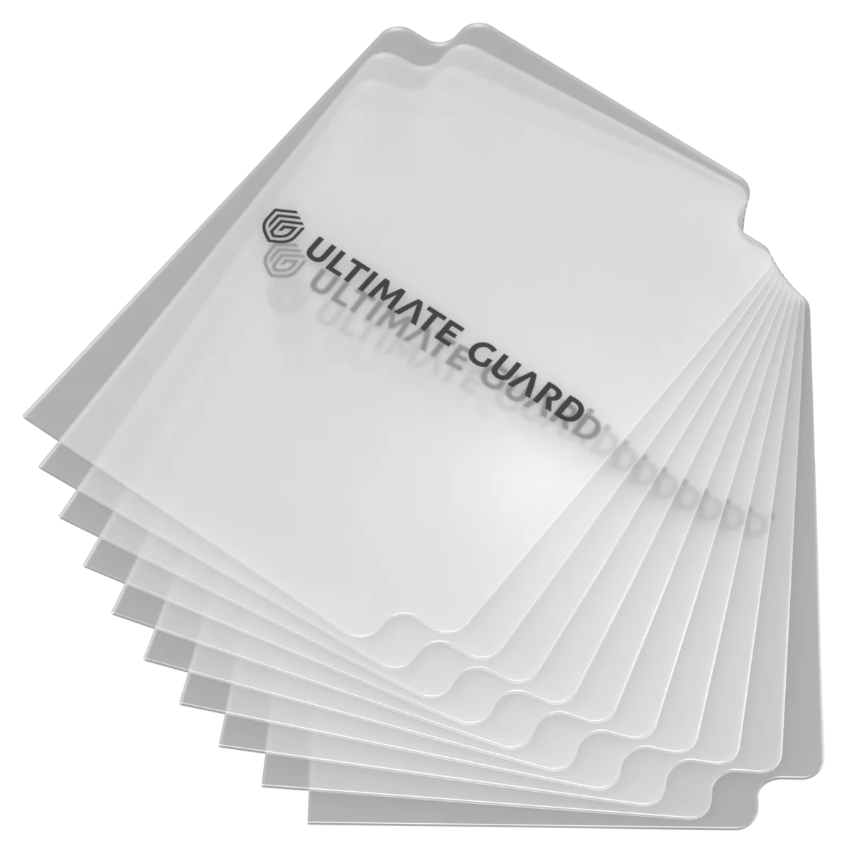 Ultimate Guard Card Dividers Standard Size (10) - Transparent