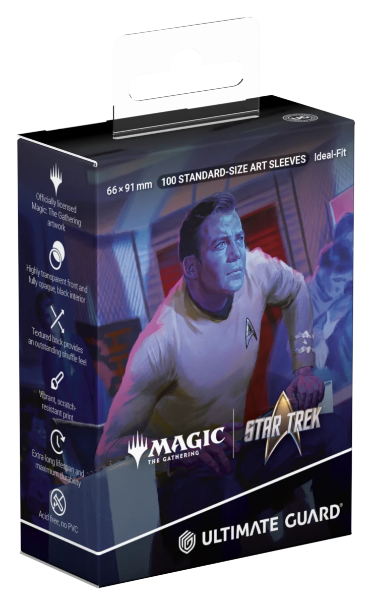 Ultimate Guard Art Sleeves Magic: The Gathering | Star Trek - Captain Kirk, Boldly Going