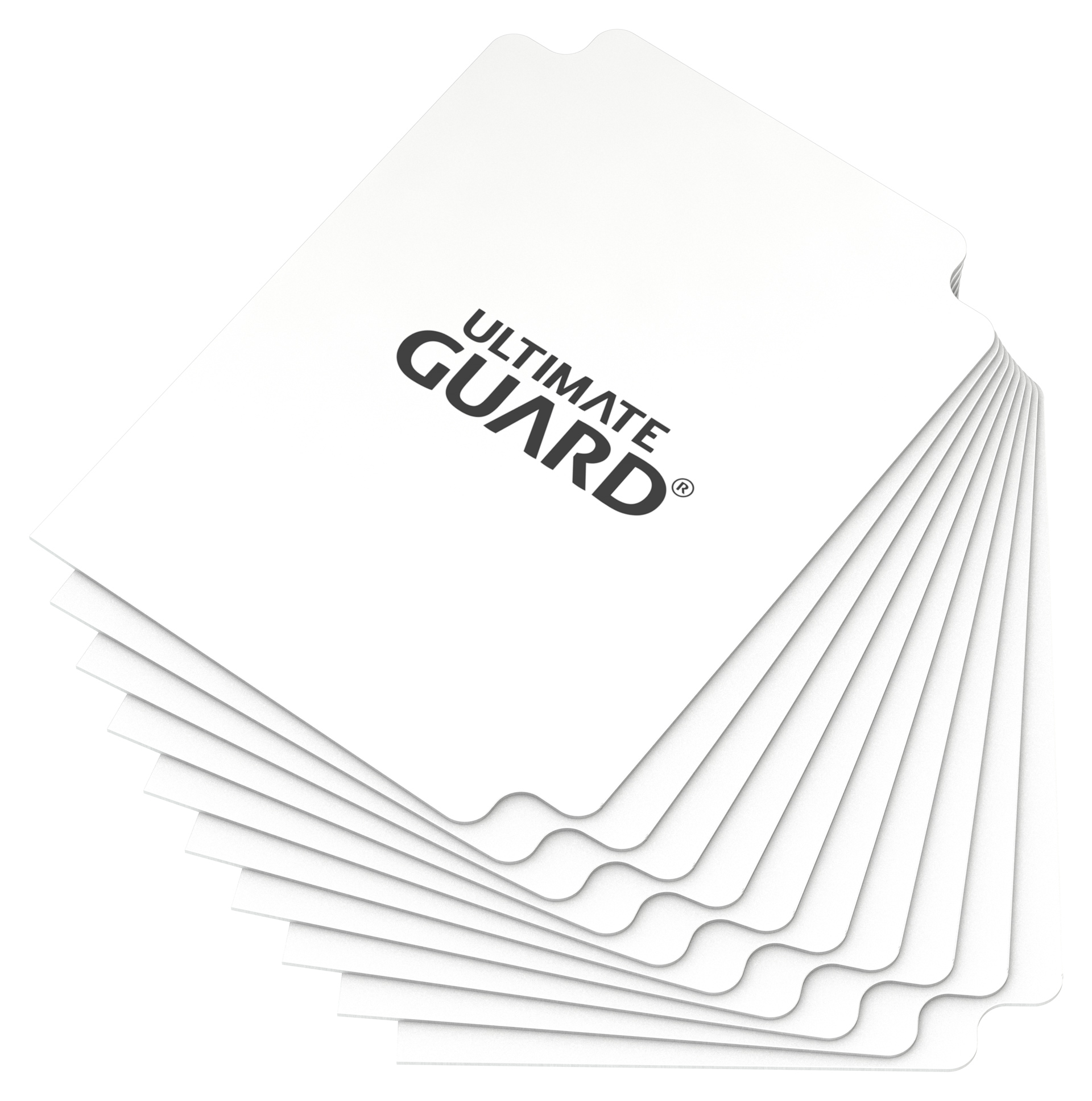 Ultimate Guard Trading Card Storage Dividers Pack of 10 WHITE 