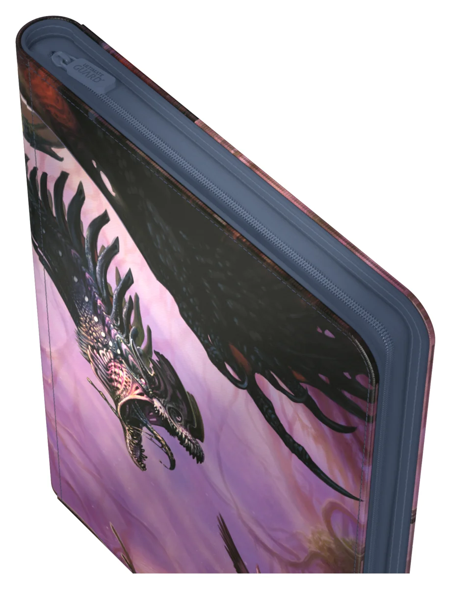 Ultimate Guard Zipfolio 360 18-Pocket Xenoskin trading card binder from Magic: The Gathering's Tarkir set