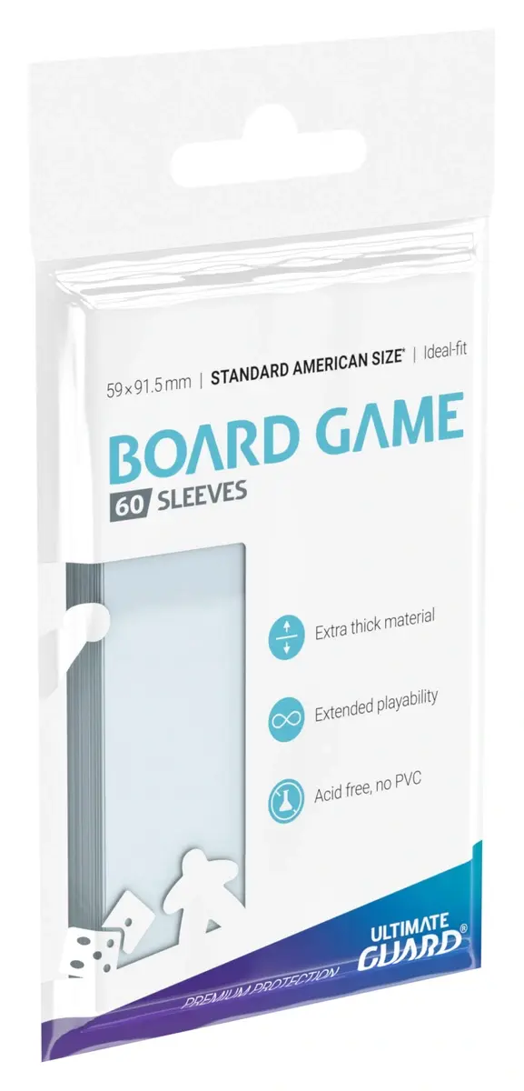 Ultimate Guard Board Game Sleeves Standard American