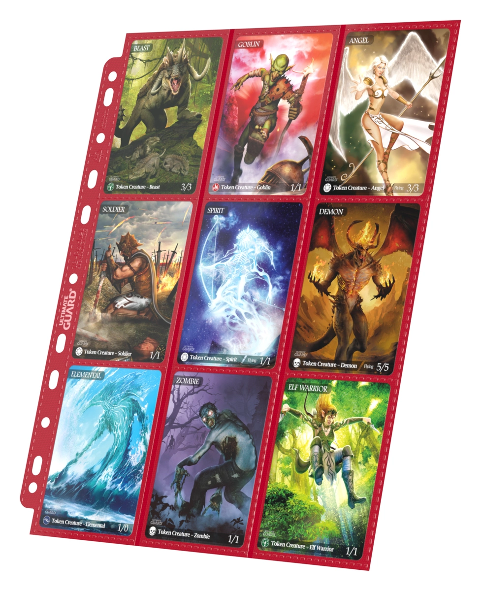 Ultimate Guard 18-Pocket Pages Side-Loading for trading card binders 