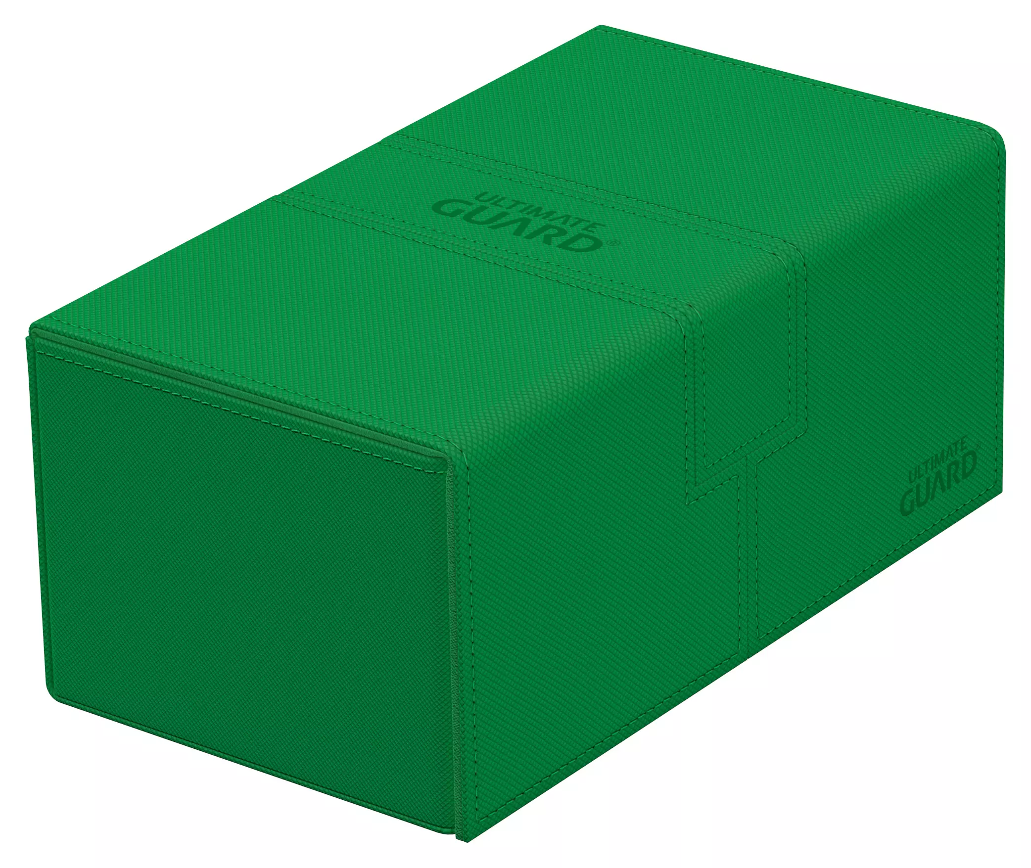Ultimate Guard Card Deck Box Twin Flip'n'Tray 200+ Green Grün