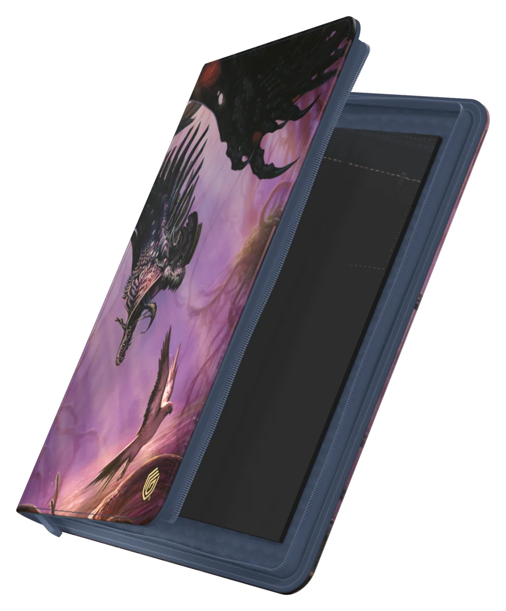 Ultimate Guard Zipfolio 360 18-Pocket Xenoskin trading card binder from Magic: The Gathering's Tarkir set