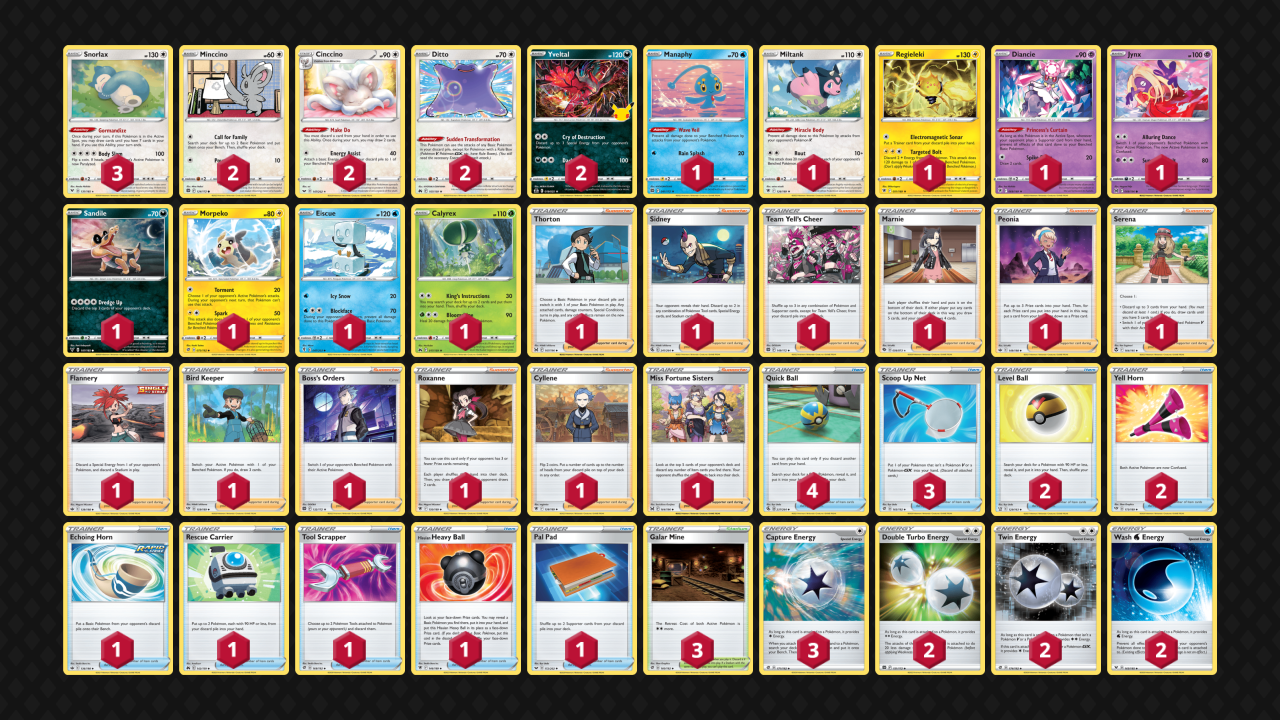 Standard Deck Tech: Aerodactyl VStar - Flexibility in Damage and Strategy!