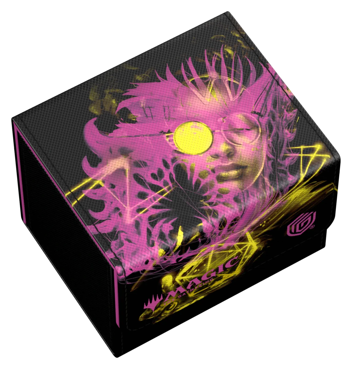 Ultimate Guard Sidewinder 100+ Xenoskin deck box from Magic: The Gathering's Duskmourn set