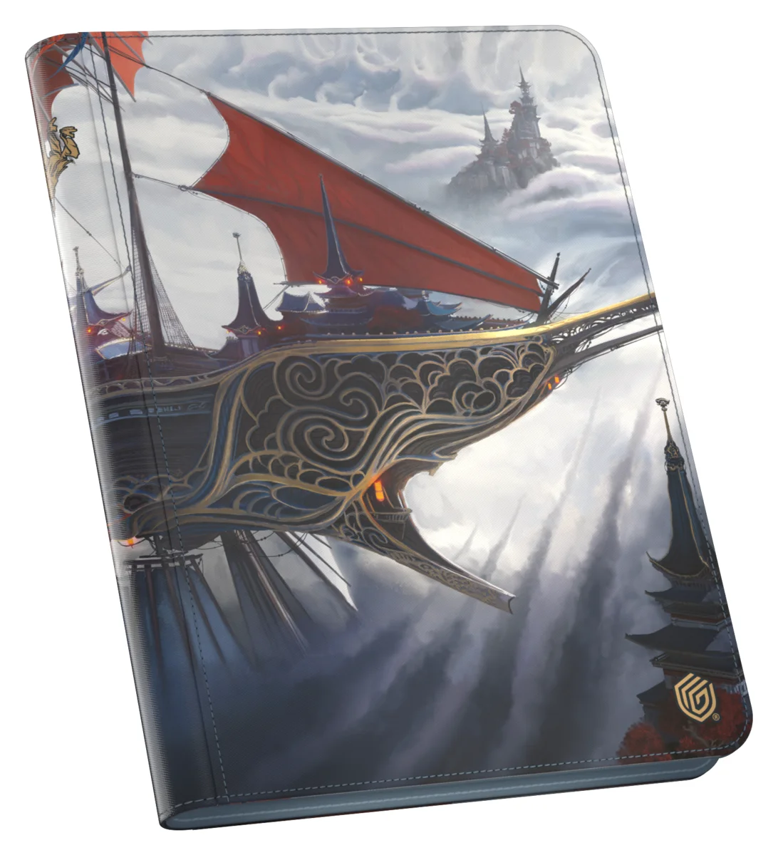 Ultimate Guard Zipfolio 360 18-Pocket Xenoskin trading card binder from Magic: The Gathering's Tarkir set