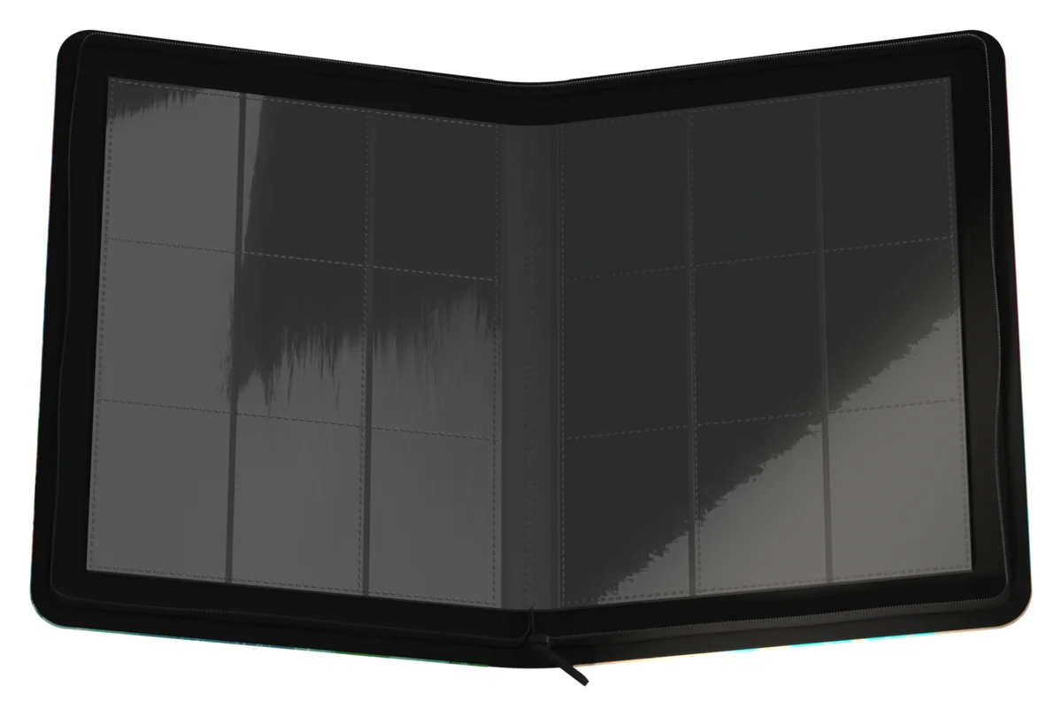 Ultimate Guard Zipfolio 360 18-Pocket Xenoskin trading card binder from Magic: The Gathering's Aetherdrift set