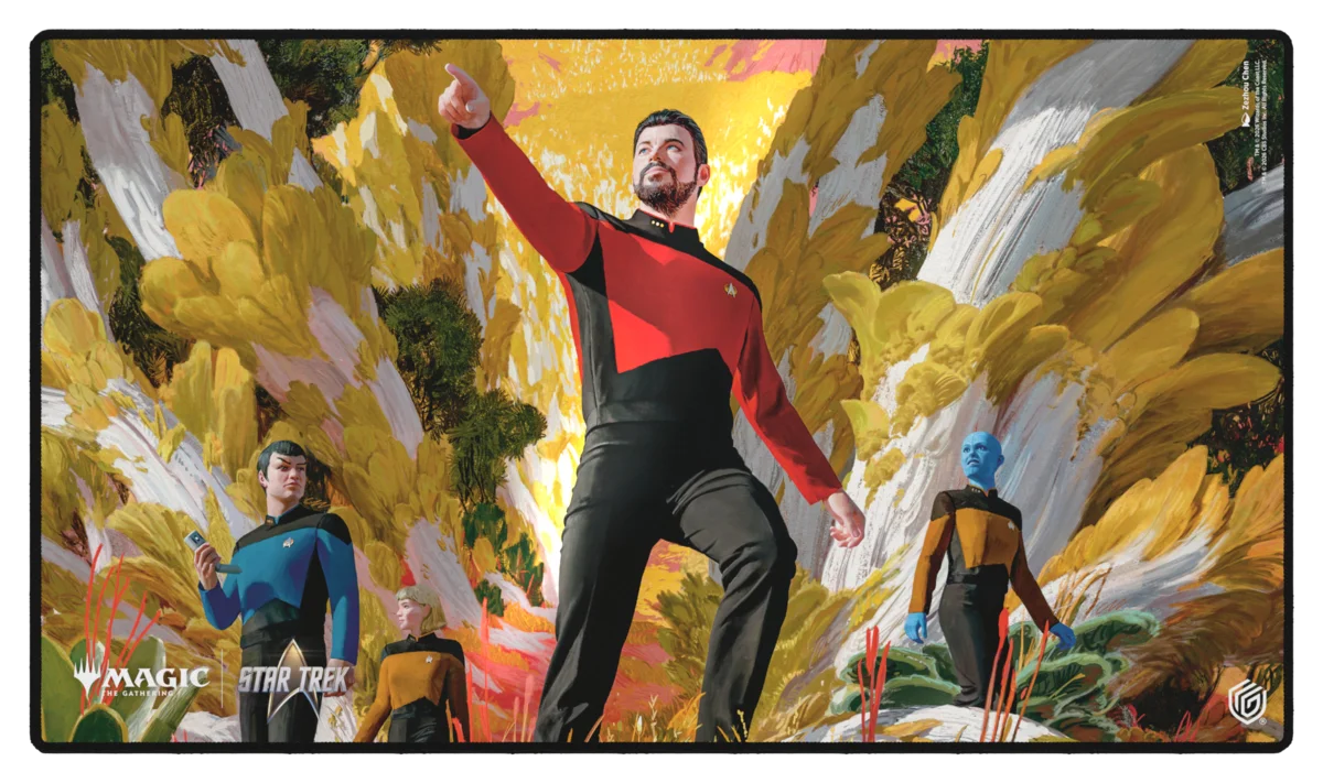 Ultimate Guard Play-Mat Magic: The Gathering | Star Trek - Will Riker, First in the Field