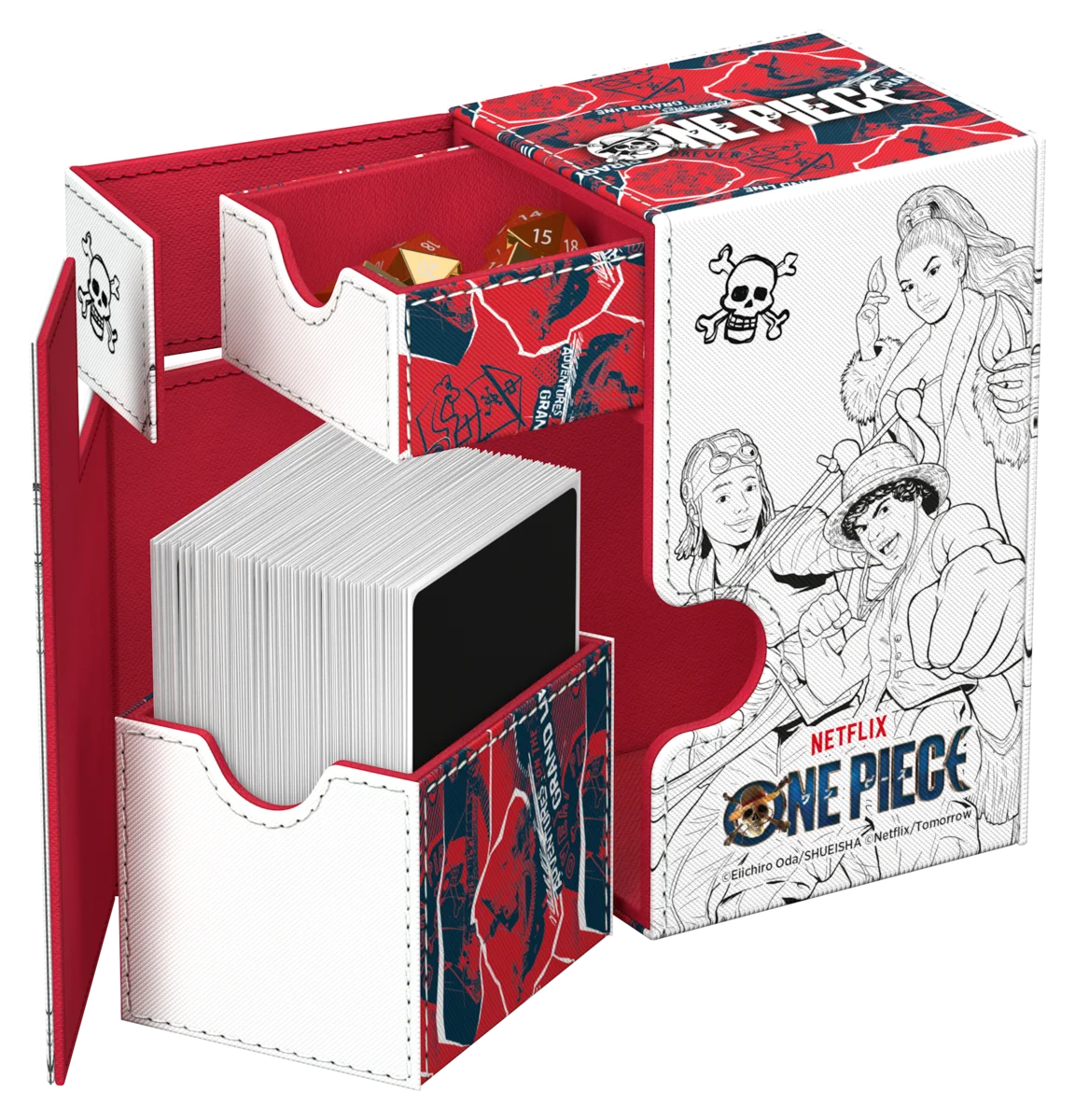 Ultimate Guard Flip'n'Tray 80+ Xenoskin NETFLIX ONE PIECE - Sketch