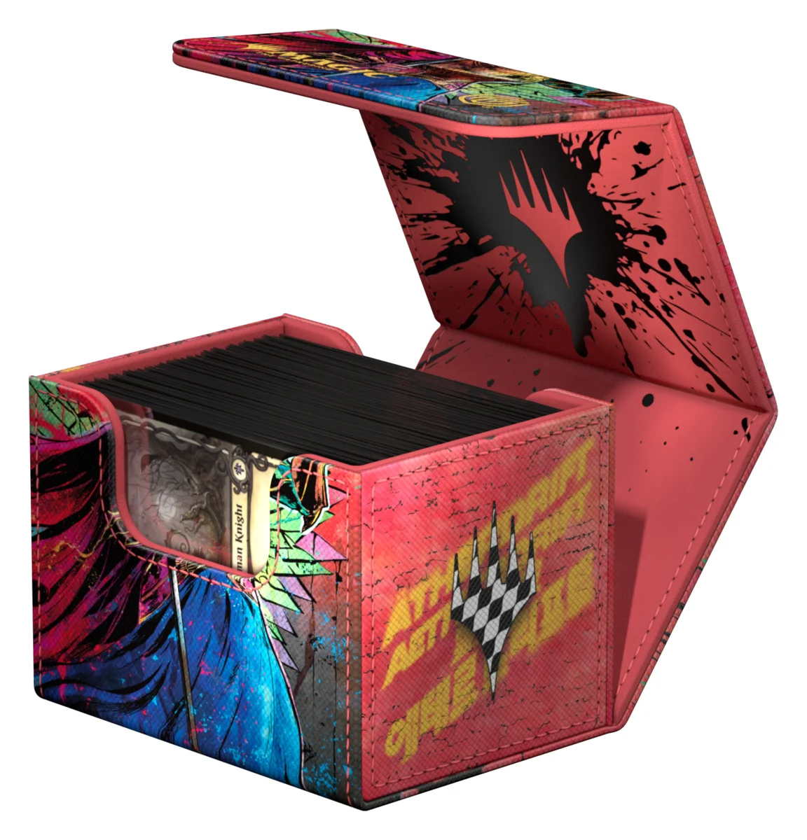 Ultimate Guard Sidewinder 100+ Xenoskin deck box from Magic: The Gathering's Aetherdrift set