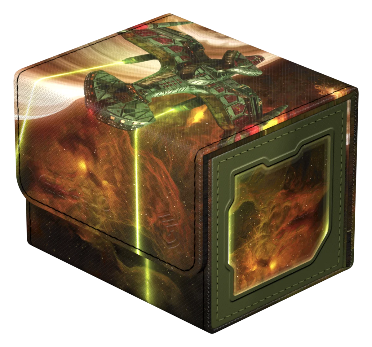 Ultimate Guard Sidewinder 100+ Xenoskin Magic: The Gathering | Star Trek - I.K.S. Negh'Var, Imperial Flagship