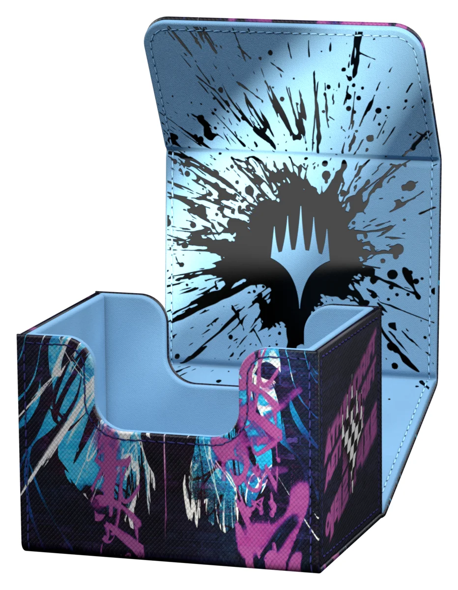 Ultimate Guard Sidewinder 100+ Xenoskin deck box from Magic: The Gathering's Aetherdrift set