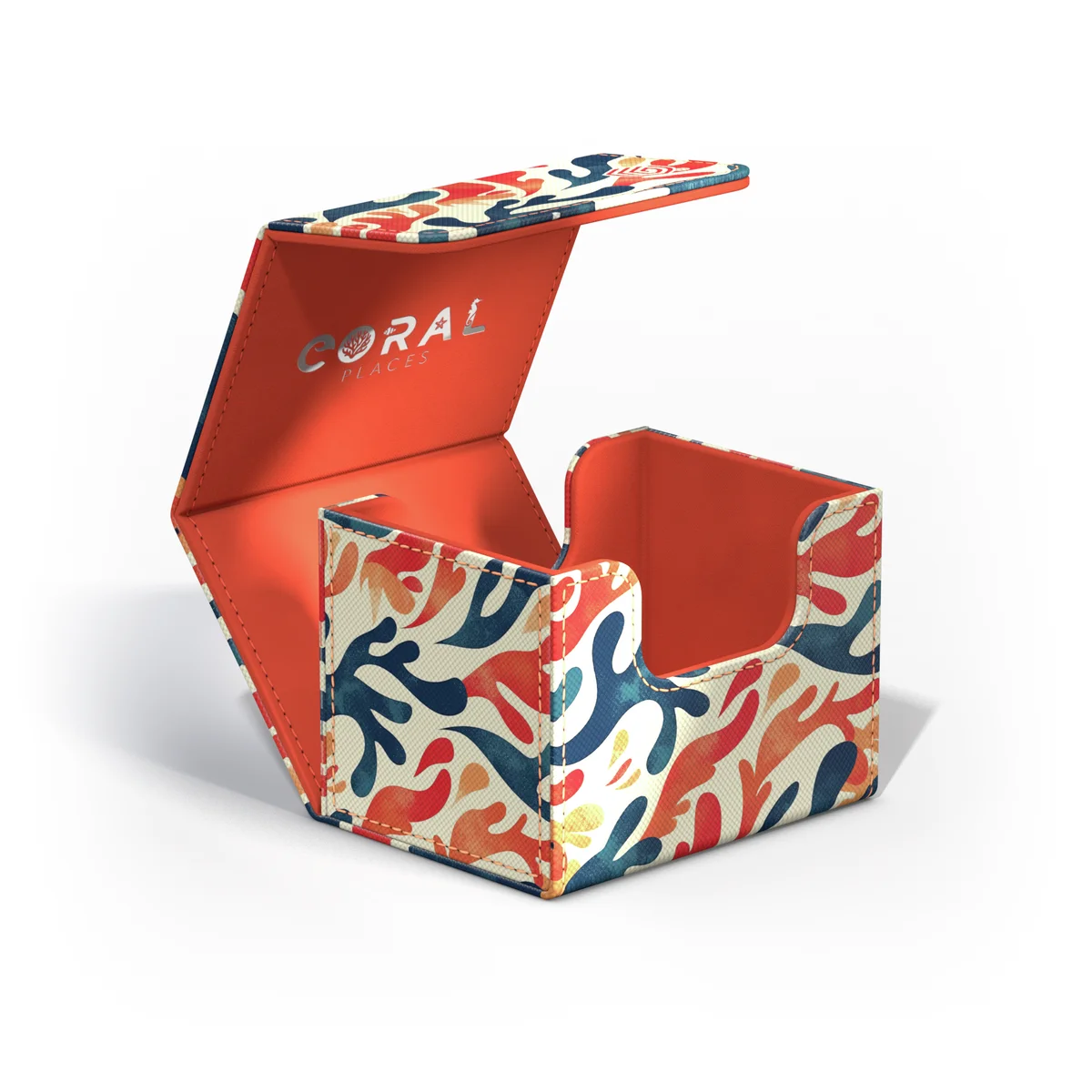 Ultimate Guard Sidewinder 100+ Coral Places Xenoskin deck box