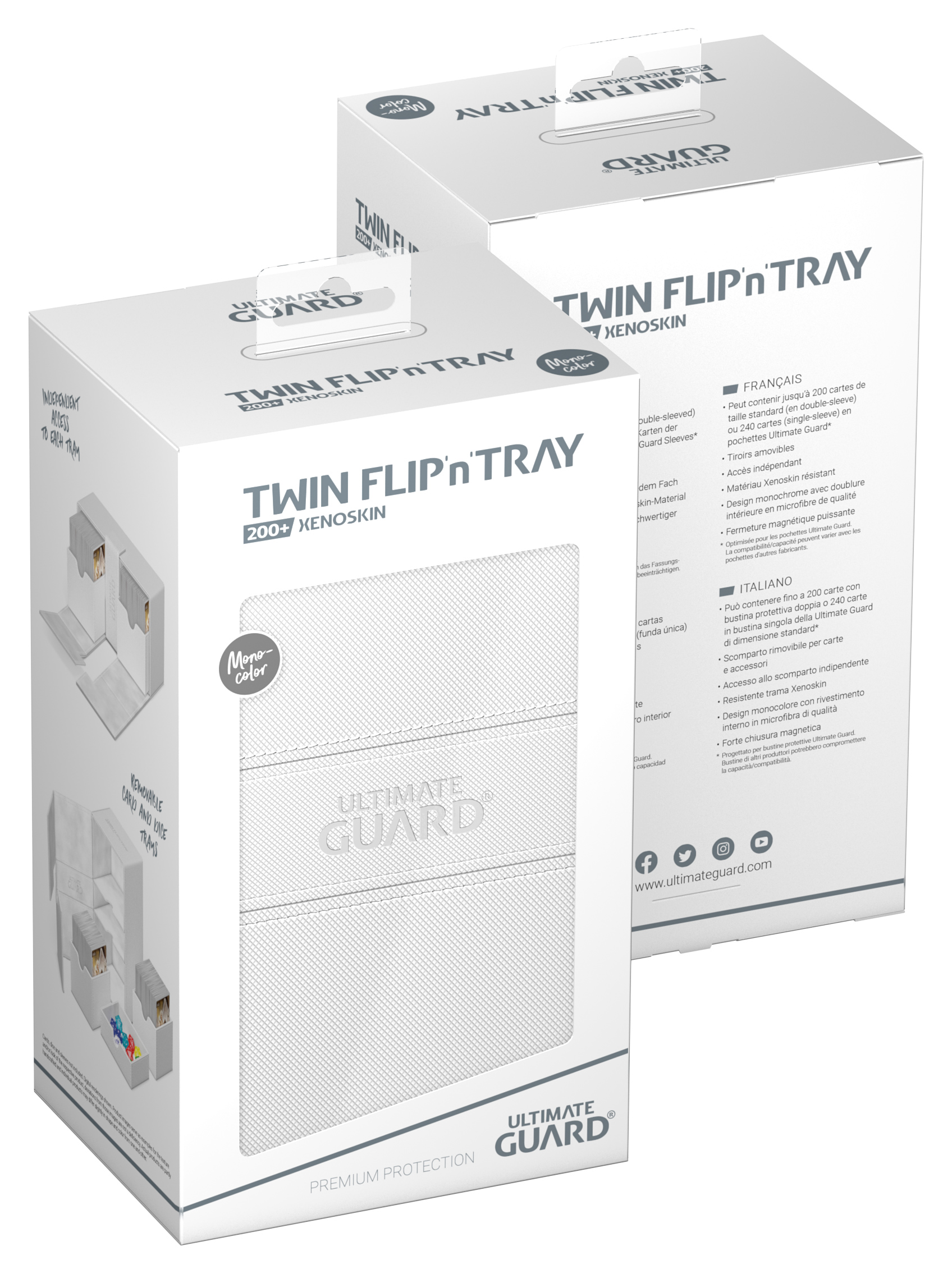 Twin Flip'n'Tray Xenoskin | White | 200+ | UGD011243