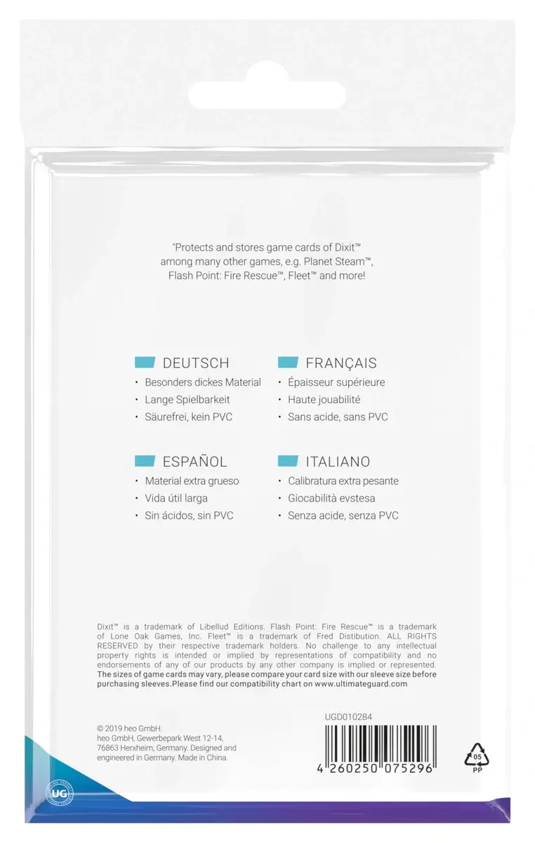 Ultimate Guard Board Game Sleeves Dixit™ and more