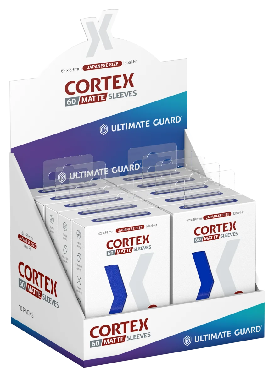 Ultimate Guard Cortex Sleeves Matte Japanese Size (60) - Blue