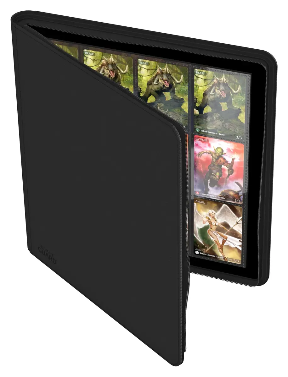 Ultimate Guard Zipfolio 480 24-Pocket Xenoskin trading card binder 
