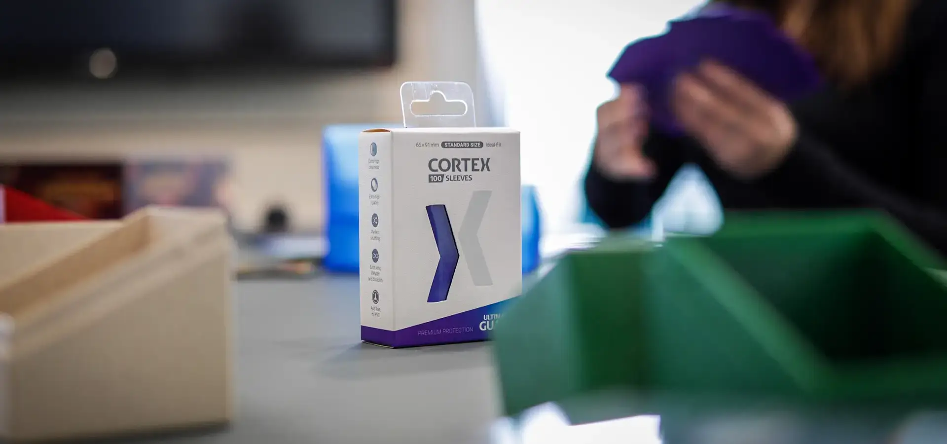 Ultimate Guard on X: We mark the beginning of the new year with launching  Cortex glossy sleeves. Designed for daily use, Cortex features perfect  shuffle, high opacity, and strong seal strength. Get