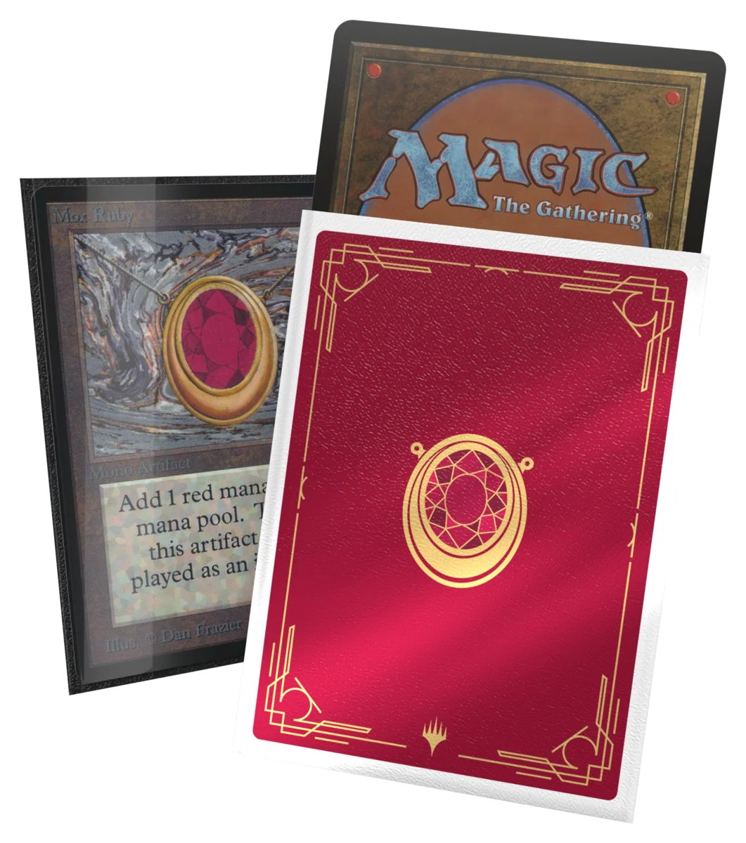 Ultimate Guard Art Sleeves Magic: The Gathering "Mox Collection" - Ruby