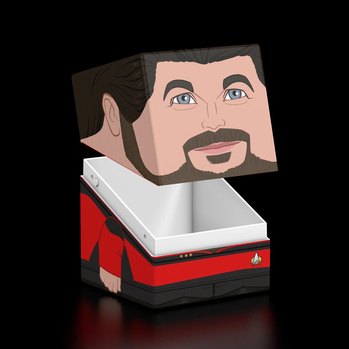 Squaroes Squaroe Star Trek: The Next Generation ST021 - William Riker